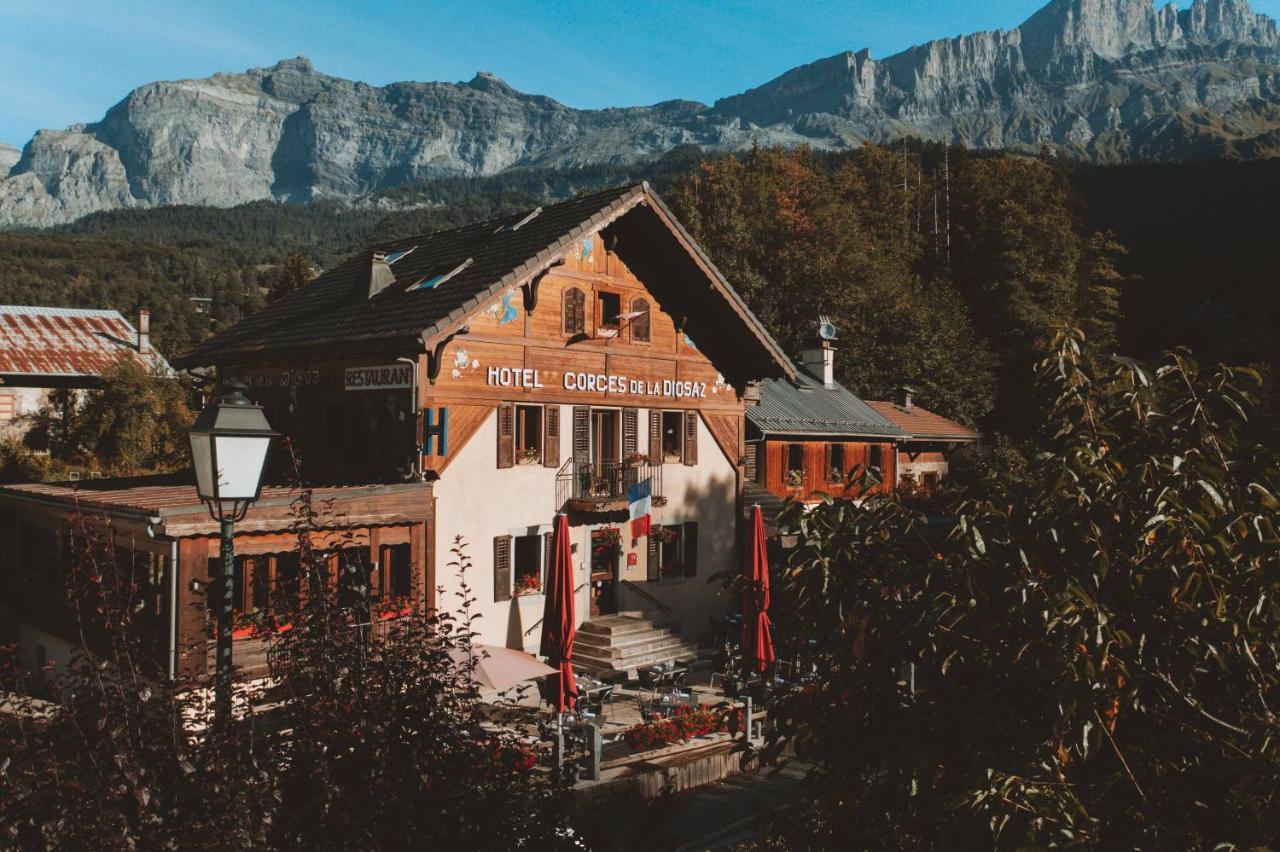 Auberge Des Gorges Servoz Luaran gambar