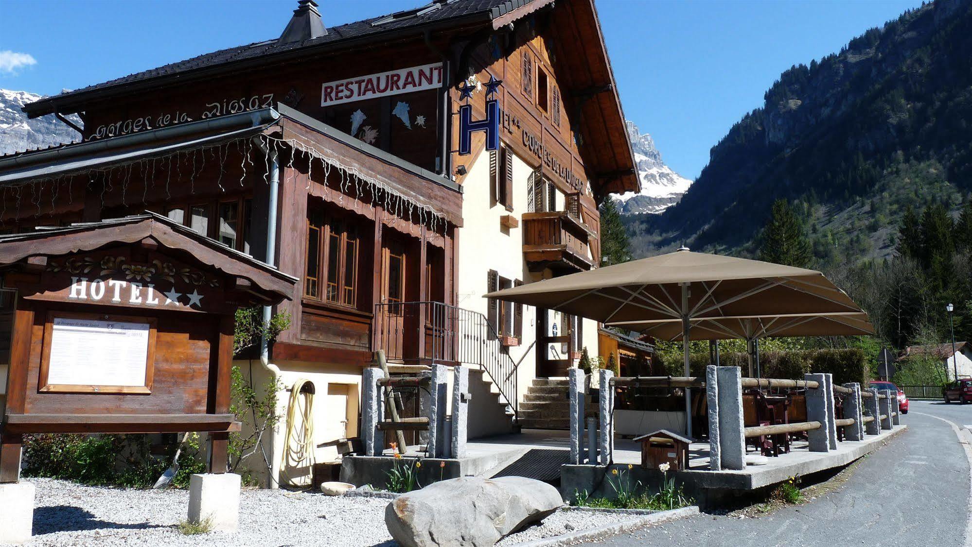 Auberge Des Gorges Servoz Luaran gambar